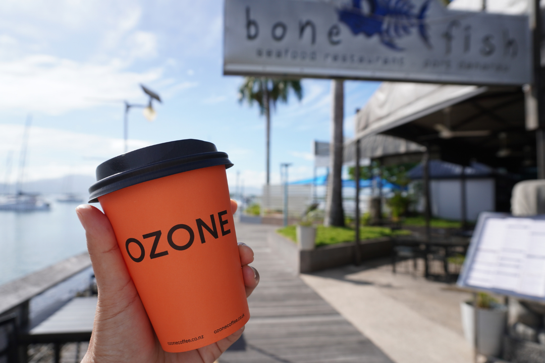 A Morning Walk Around Port Denarau Marina with a Coffee in Hand