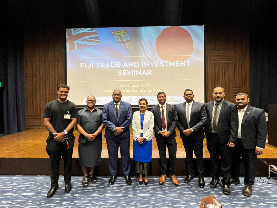 Speaking at the Fiji Trade and Investment Seminar 2026
